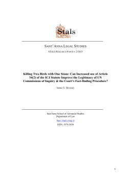 Killing Two Birds with One Stone: Can Increased use of Article 34(2