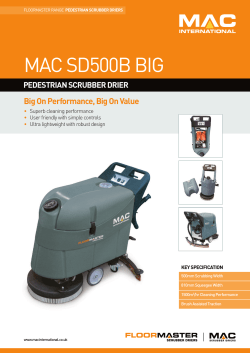 MAC SD500B BIG - GTS Steam Cleaners