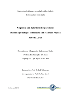 Synergistic Effects of Planning and Self