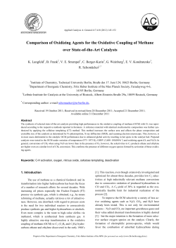 Comparison of Oxidizing Agents for the Oxidative