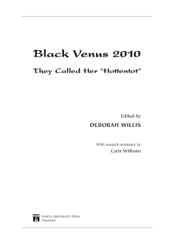 Black Venus 2010