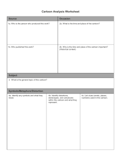 HUAC Cartoon Analysis - Thompson School District