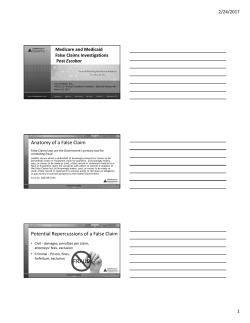 Presentation - Health Care Compliance Association