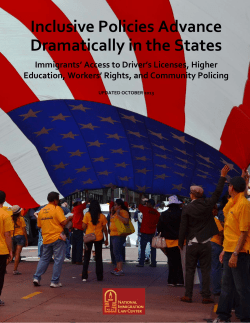 Inclusive Policies Advance Dramatically in the States
