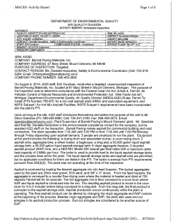 r&middot;"JE - Department of Environmental Quality