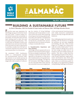 ALMANAC - Wolf Ridge