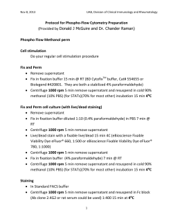 Phospho Flow Methanol perm