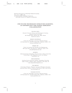 One-to - Stanford University