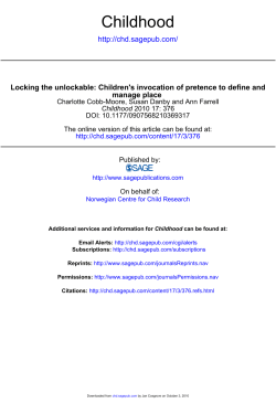 PDF - Fair Play For Children