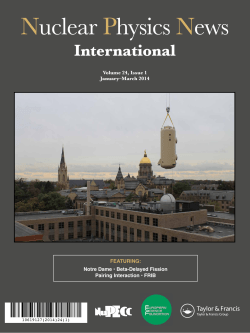 Nuclear Physics News