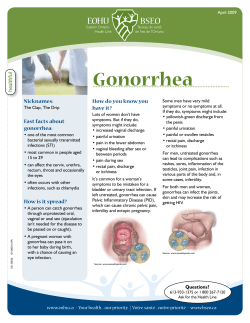 Gonorrhea (Healthful)