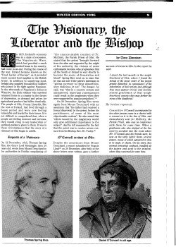 The visionary, the Liberator and the bishop by Tom