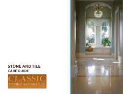 stone and tile - Classic Marble Restoration
