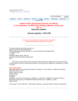 Letters of Ignatius Sancho