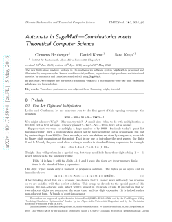Automata in SageMath---Combinatorics meet Theoretical Computer