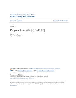 People v. Haeussler [DISSENT]