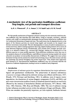 A mechanistic view of the particulate biodiffusion