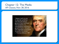 AP Media slides 2016.key - McGill