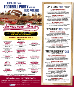 Football Partywith Our