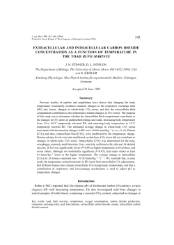345 extracellular and intracellular carbon dioxide concentration as a