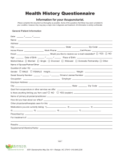 AHS Health History Form - Advanced Healthcare Solutions