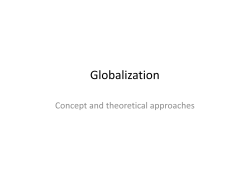 Globalization theories