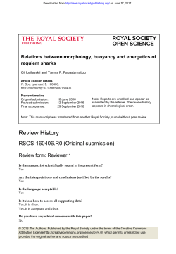 Review History - Royal Society Open Science