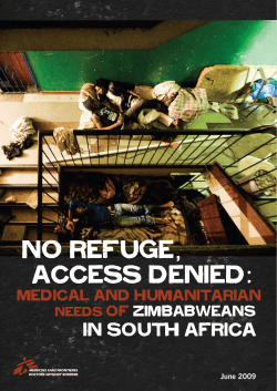 NO REFUGE Access denied