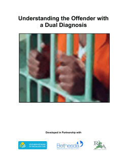 Understanding the Offender with a Dual Diagnosis