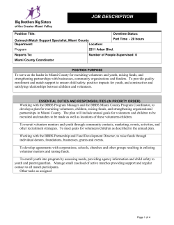 Match Support Specialist job description