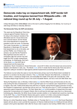 Democrats make hay on impeachment talk, GOP border bill troubles