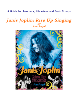 Janis Joplin: Rise Up Singing