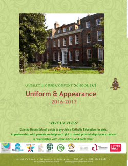 here - Gumley House Convent School