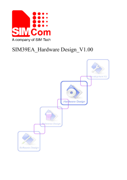SIM39EA_Hardware Design_V1.00 - Vis-Plus