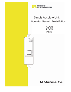 Simple Absolute Unit - Intelligent Actuator