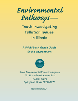 Environmental Pathways - Illinois Environmental Protection Agency