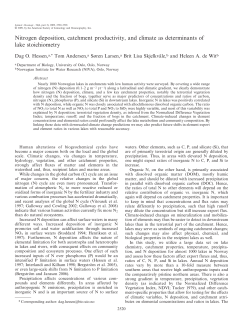 Hessen, Dag O., Tom Andersen, S&oslash;ren Larsen, Brit Lisa Skjelkv&aring;le