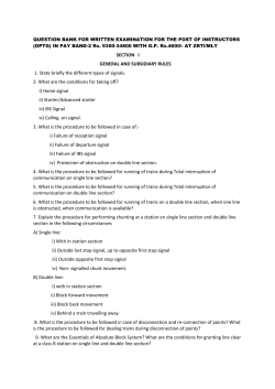 SECTION I GENERAL AND SUBSIDIARY RULES 1. State briefly the