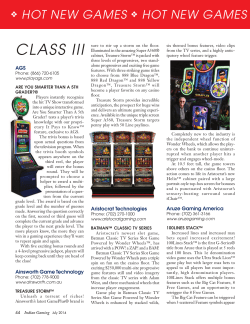 class iii - Indian Gaming Magazine