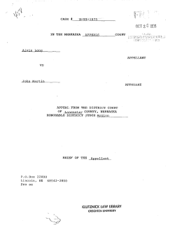 Appellant  - Creighton University