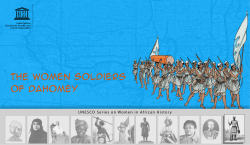 The women soldiers of dahomey
