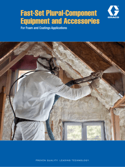 Fast-Set Plural-Component Equipment and Accessories