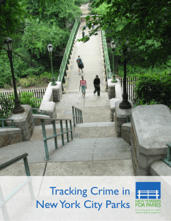 Tracking Crime in New York City Parks