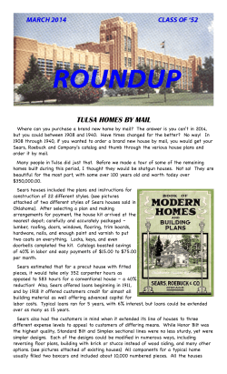 March 2014 Newsletter - 55th Will Rogers High School Class of