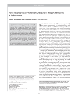 Nanoparticle Aggregation