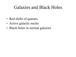 Chapter 27 Quasars, Active Galaxies, and Gamma