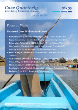 Case Quarterly - IBS Hyderabad
