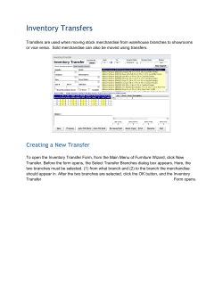 Transfers - Furniture Wizard