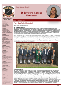 Newsletter 02 March 2017
