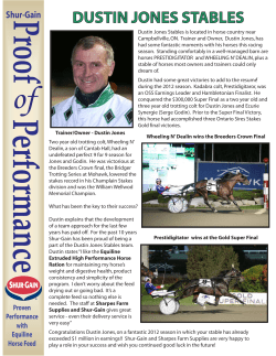 dustin jones stables